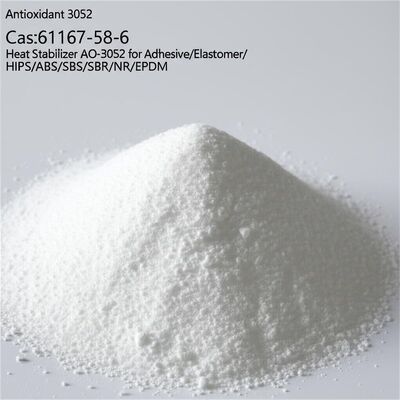 Antioxidant 3052 Cas:61167-58-6 Heat Stabilizer AO-3052 for Adhesive/ Elastomer/HIPS/ABS/SBS/SBR/NR/EPDM